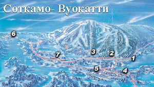 Вуокатии: карта